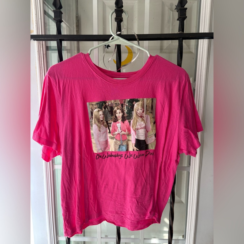 Mean Girls graphic cropped t-shirt